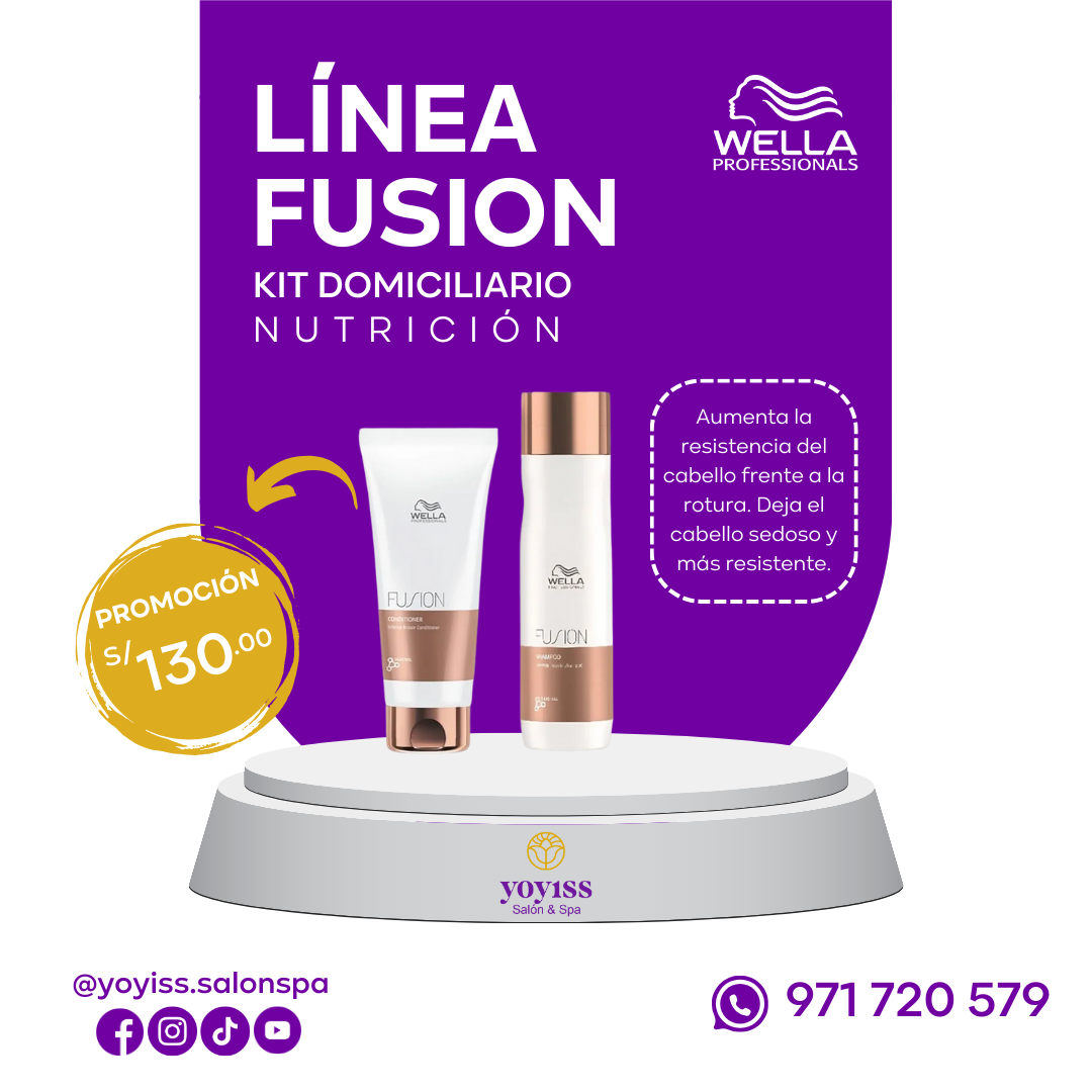 KIT FUSION SHAMPOO Y ACONDICIONADOR
